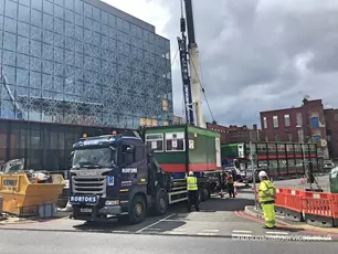 2020 Portfolio Nortons dismantling modular upon completion of site in Manchester
