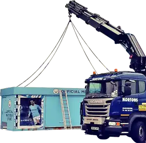 Hiab lorry mounted cranes for hire