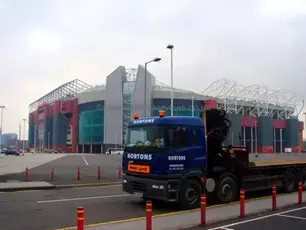 Nortons were asked to help the Champions by moving the club's television control centre