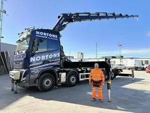 Adding a New Hiab X-Hipro 858 EP-8 with HSE approved Tier 1 leg kit