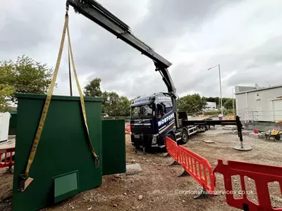 Container haulier Container haulier