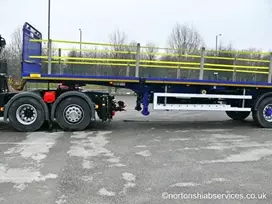 Articulated 622E-5 Hiab with extendable trailer up to 55ft