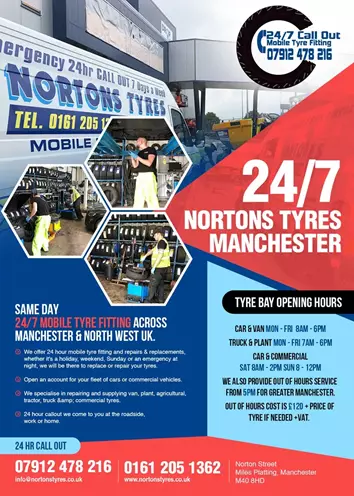 Mobile Tyre Fitters Manchester